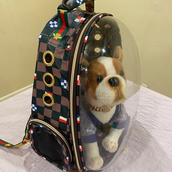 Pet carrier backpack for cats and dogs - Picture 2 of 7